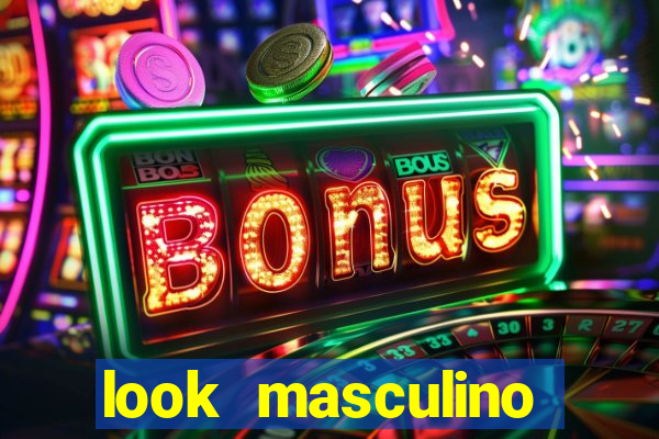 look masculino blazer cinza